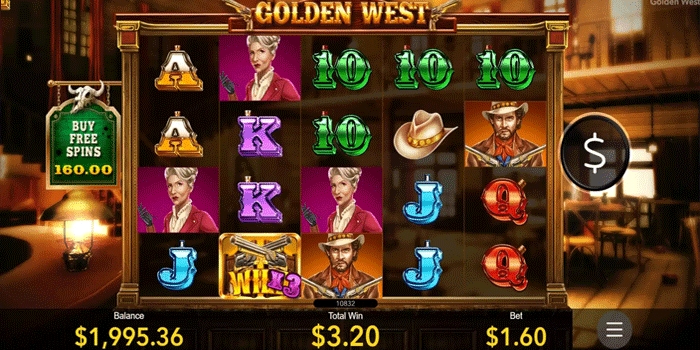Golden West Slot Barat Liar Penuh Jackpot Menarik